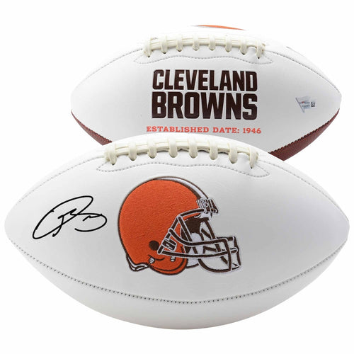 Odell Beckham Jr Autographed Football