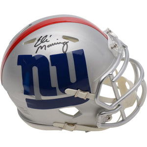 Eli Manning Autographed Mini Helmet