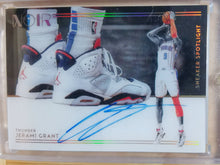 Load image into Gallery viewer, Jerami Grant, OKC Thunder, 2018-19 Panini Noir Sneaker Spotlight Autograph No. SNS-JG, #55/99