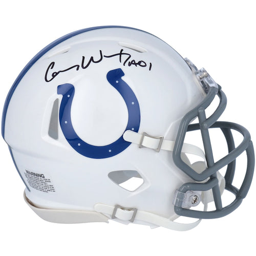 Carson Wentz Autographed Mini Helmet