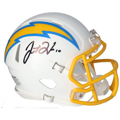 Justin Herbert Autographed Mini Helmet