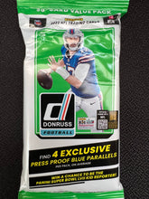 Load image into Gallery viewer, 2022 Donruss Football Fat Pack 30 Cards per Pack
