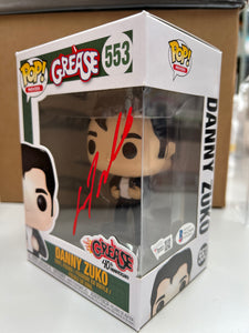 John Travolta Signed Grease Funko Pop BAS