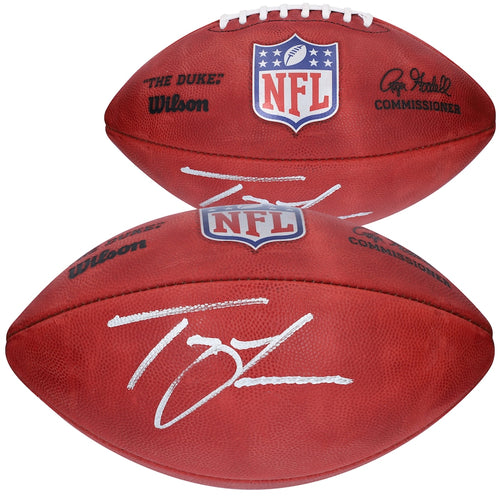 Trevor Lawrence Autographed Wilson Duke Pro Football