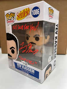 Larry Thomas Autographed Yev Kassem Funko Pop!