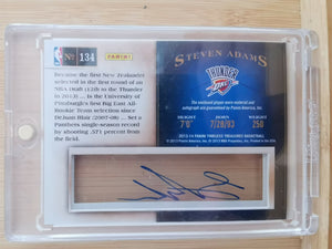 Steven Adams, Oklahoma City Thunder, 2013-14 Panini Timeless Treasures Rookie Auto Card