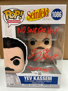 Larry Thomas Autographed Yev Kassem Funko Pop!