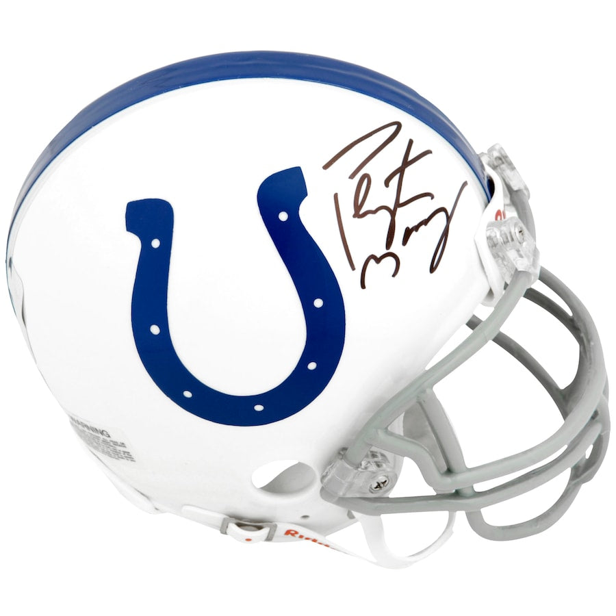 Peyton Manning Autographed Mini Helmet