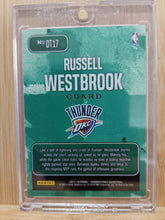 Load image into Gallery viewer, Russell Westbrook, OKC Thunder, 2017-18 Panini Cornerstones Downtown Card, No, DT17