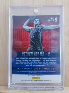 Steven Adams, Oklahoma City Thunder, 2013-14 Panini Elite Rookie Essentials Auto Card #41/199
