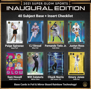 2021 Super Glow Sports Inaugural Edition Box