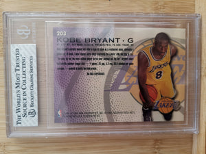 Kobe Bryant, Los Angeles Lakers, 1996-97 Fleer Rookie Card BGS Graded