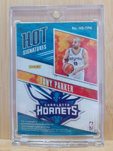 Load image into Gallery viewer, Tony Parker, Charlotte Hornets, 2018-19 Panini Hoops Hot Signatures (Autograph), No. HS-TPK