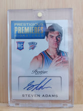 Load image into Gallery viewer, Steven Adams, Oklahoma City Thunder, 2013-14 Panini Prestige Prestigious Rookie Auto Card