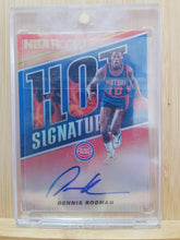 Load image into Gallery viewer, Dennis Rodman, Detroit Pistons, 2018-19 NBA Hoops Hot Signatures (Autograph), No. HS-DRM