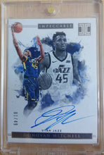 Load image into Gallery viewer, Donovan Mitchell, Utah Jazz, 2018-19 Panini Impeccable Auto #01/49