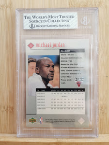 Michael Jordan, Chicago Bulls, 1998-99 Black Diamond BGS Graded